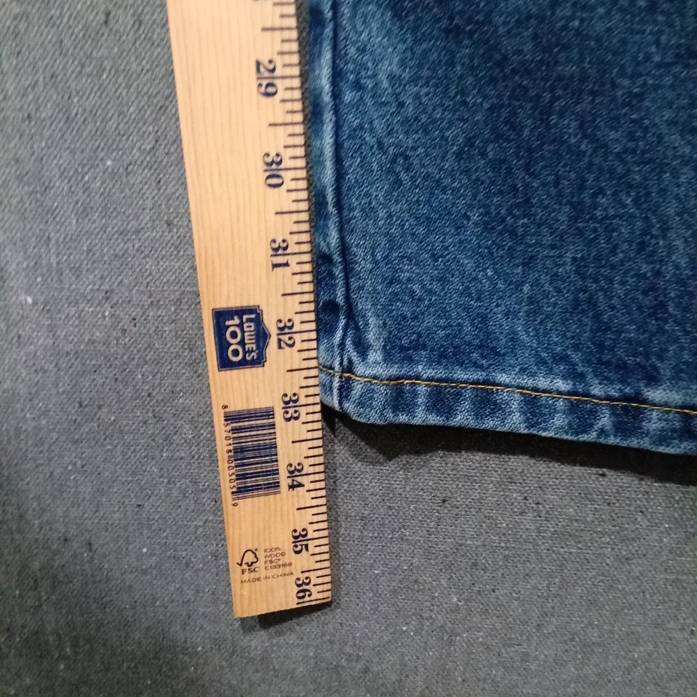 Wrangler George Strait Relaxed Fit Cowboy Cut Jeans Mens 34x34 Medium Wash NEW